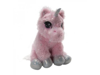 InnoGio plyšová hračka UNICORN Pink 25cm