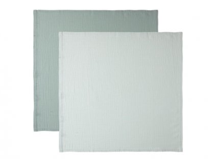 Bebe-Jou Mušelínová plenka Pure Cotton Green 2ks 70x70cm