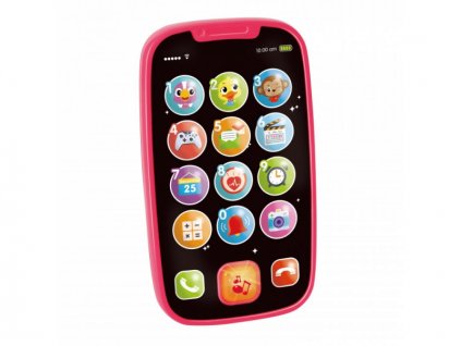 Bo Jungle Mobilní telefon B-My First Smart Phone Red