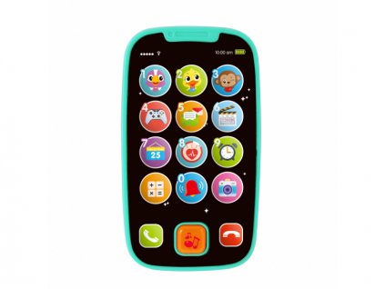 Bo Jungle Mobilní telefon B-My First Smart Phone Blue