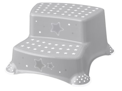 Keeeper Dvojstupínek k WC/umyvadlu "Stars", šedá