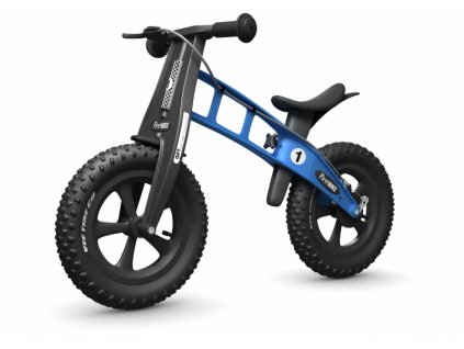 First Bike Odrážedlo s brzdou FAT Edition Light Blue - AKCE