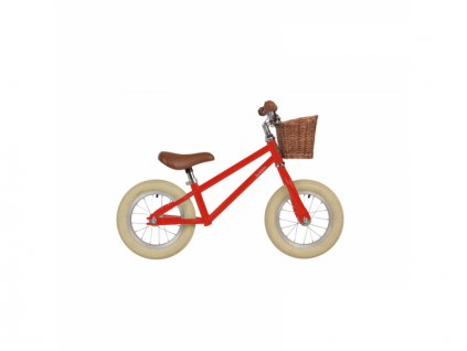 BOBBIN Odrážedlo Moonbug Gloss red - VÝPRODEJ DVOREČEK