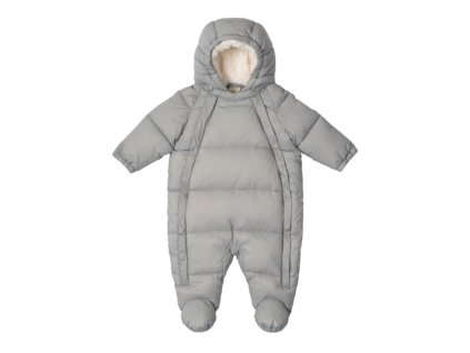 LEOKID Baby Overall Eddy Gray Mist vel. 3 – 6 měsíců (vel. 62)