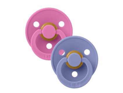 bibs colour 2pack pacifier bubblegum peri shield