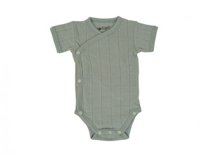 Lodger Romper SS Tribe Silt Green 56