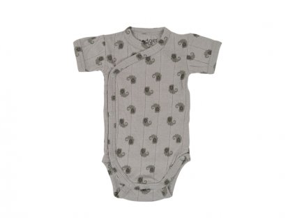 Lodger Romper SS Flame Tribe Mist 80