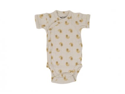 Lodger Romper SS Flame Tribe Birch 74