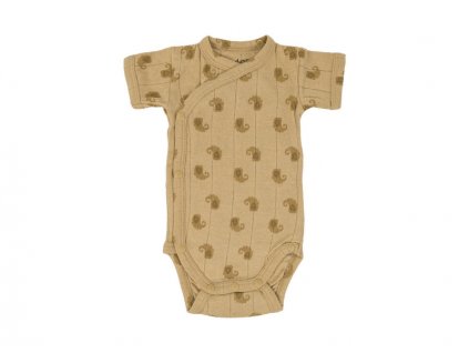 Lodger Romper SS Flame Tribe Sand 74