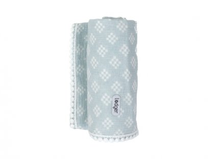 Lodger Swaddler Tribe Muslin Ice Flow