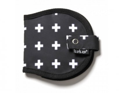 KipKep Pouzdro na vložky do podprsenky NURSERY WALLET Crossy Black