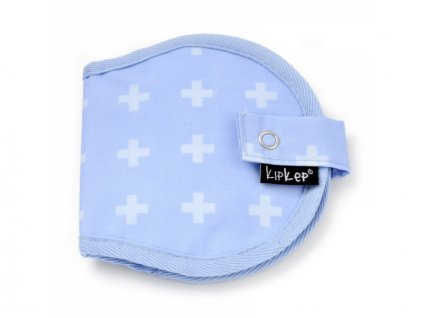 KipKep Pouzdro na vložky do podprsenky NURSERY WALLET Crossy Blue