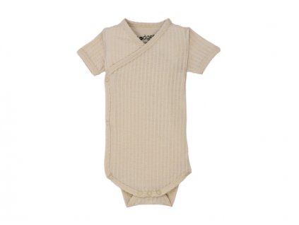 Lodger Romper SS Seersucker Birch 56