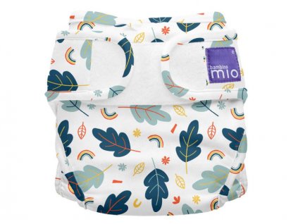 Bambino Mio Miosoft plenkové kalhotky Little Leaves 3-9kg