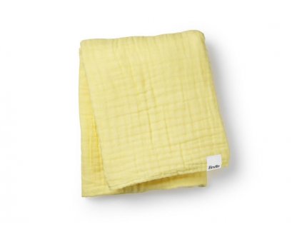 Elodie Details Velká deka z bambusového mušelínu Sunny Day Yellow