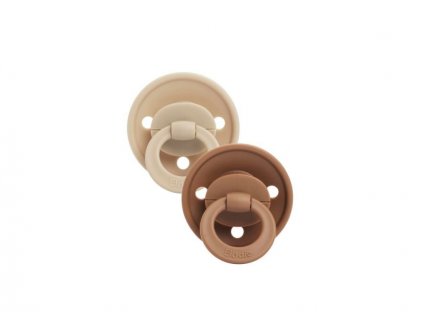 Elodie Details Set bambusových dudlíků Pure Khaki Silicon