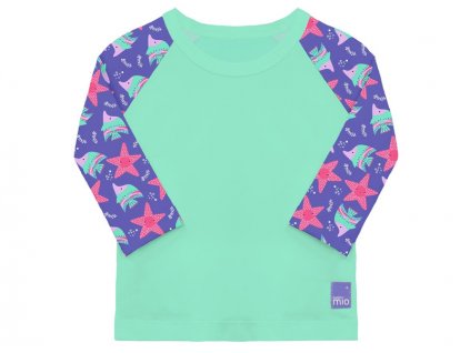 Bambino Mio Dětské tričko do vody s rukávem, UV 50+, Violet, vel. XL