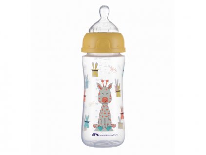 Kojenecká láhev Emotion 360ml 6m+ Yellow