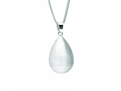 Babylonia BOLA Drop shape silver