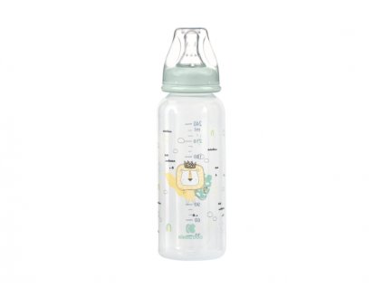 KikkaBoo Kojenecká láhev 240ml 3m+ Savanna Mint