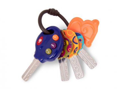 B-Toys Elektronické klíčky LucKeys modré - VÝPRODEJ DVOREČEK