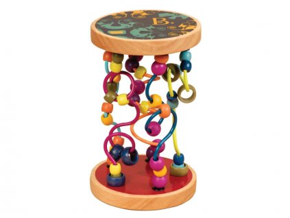 B-Toys Válec labyrint s korálky Loopty Loo - VÝPRODEJ DVOREČEK