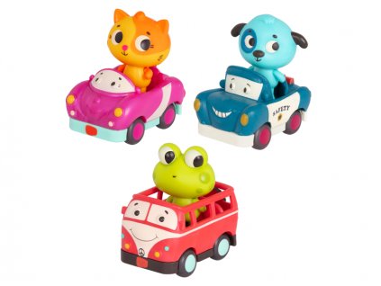 Svítící autíčka se zvuky