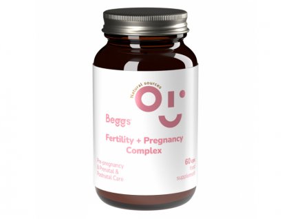 Beggs Fertility- Pregnancy COMPLEX 60 kapslí (doplněk stravy s komplexem vitamínů a minerálů)