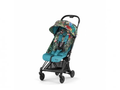 Cybex COYA MATT BLACK DJ KHALED WE THE BEST BLUE|mid turquoise