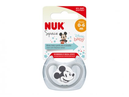 NUK Dudlík Space DISNEY Mickey 0-6 m. BOX