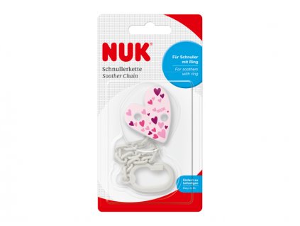NUK Řetízek na dudlík s klipem