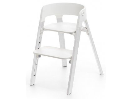 stokke steps chair bundle white oak white 64