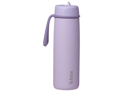 B.BOX Nerezová termolahev s brčkem 690 ml - lilac love