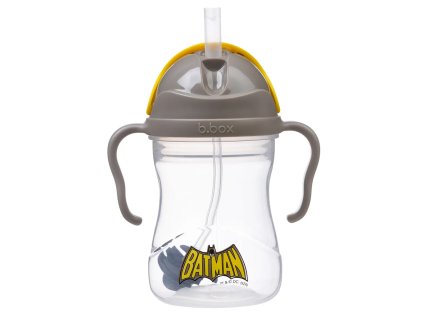 B.BOX Hrneček s brčkem 240 ml - Batman