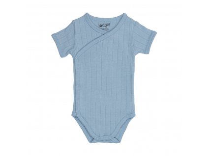 LODGER Romper SS Solid Blue Fogg 80