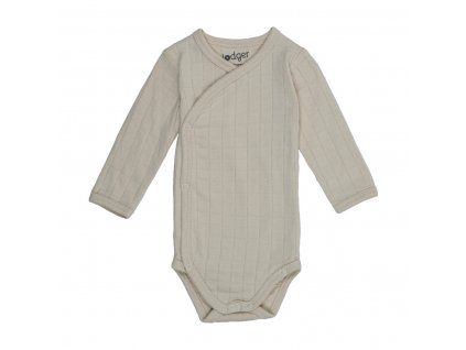 LODGER Romper LS Solid Birch 74