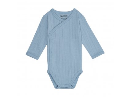 LODGER Romper LS Solid Blue Fogg 74