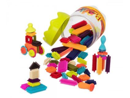 B-Toys Stavebnice Stackadoos - dvoreček