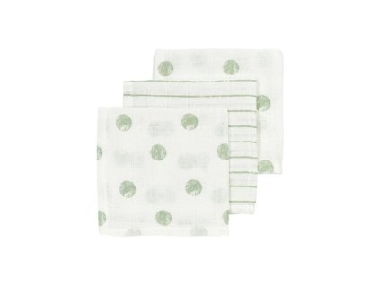 4097 457074 meyco monddoekjes 3 pack dot stripe soft green 800x800