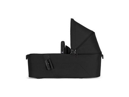 Joolz Aer2 Cot Side View stand alone Space Black