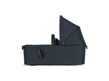 Joolz Aer2 Cot Side View stand alone Dark Navy Blue