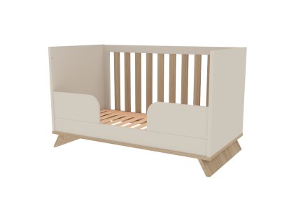 Sienna Cashmere 140x70 átalakított kiságy leesésgátlóval