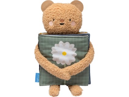 Taf Toys Medvídek plyšový s knížkou Snuggle Bear