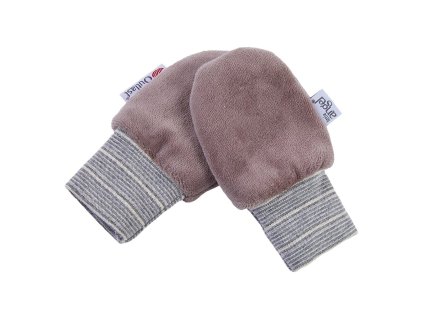 47504 rukavice nicki bez palce outlast sv hneda