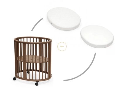 stokke set sleepi mini v3 warmbrown