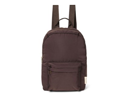 STUDIO NOOS Puffy Midi BACKPACK - batůžek s přední kapsou | Brown