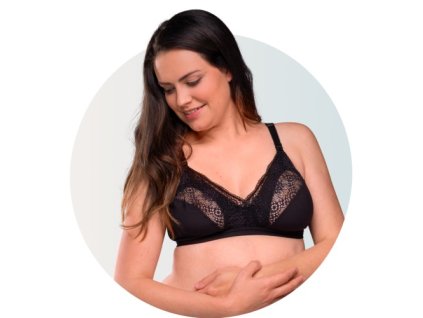 2110 soft as silk nursing bra black – 3
