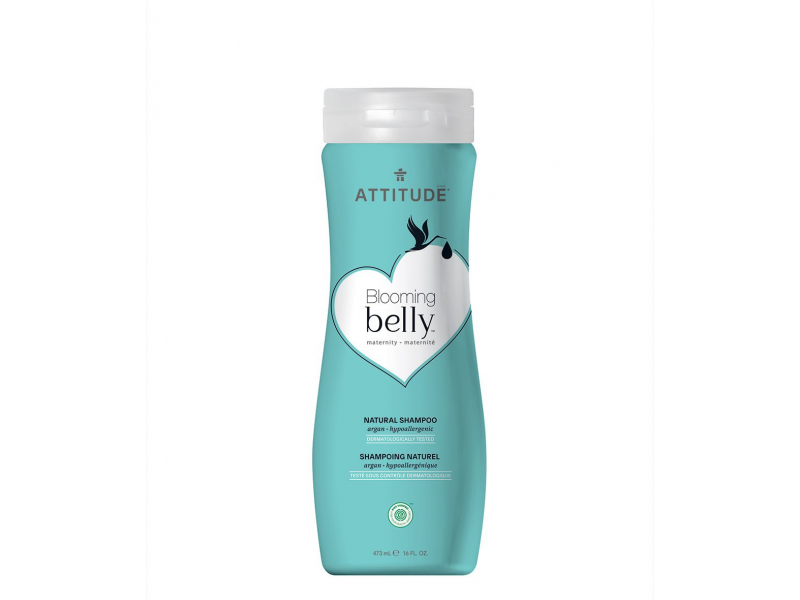 Levně Attitude Přírodní šampón Blooming Belly nejen pro těhotné s arganem 473 ml