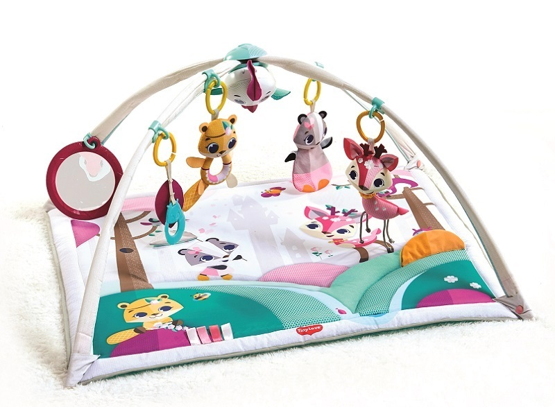 Levně Tiny Love Hrací deka s hrazdou Gymini Tiny Princess Tales