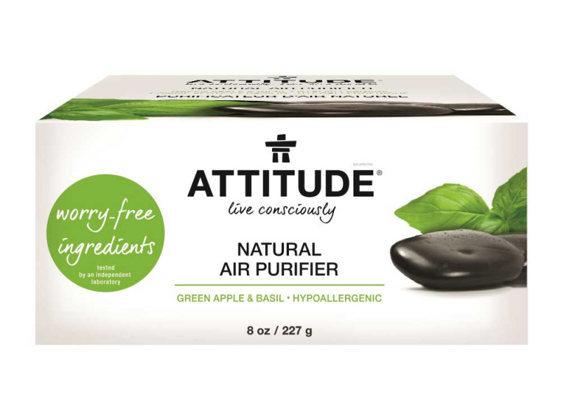 Levně Attitude Přírodní čistící osvěžovač vzduchu s vůní zeleného jablka a bazalky 227 g